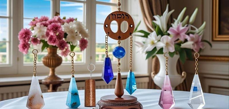 péndulo hebrero- radiestesia-equilibrio de chacras-limpieza del aura