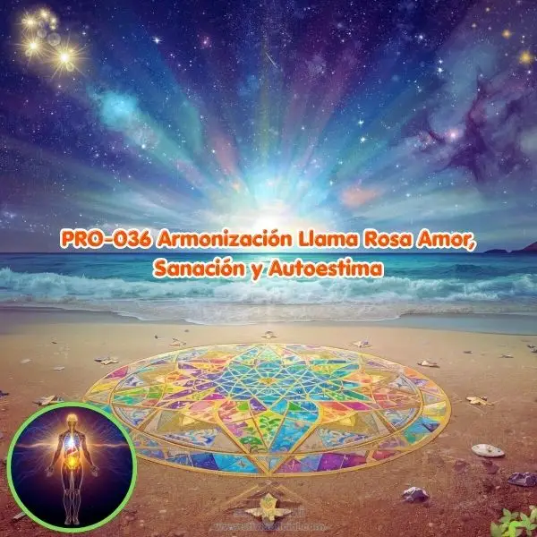 PRO-036 Armonización Llama Rosa Amor, Sanación y Autoestima - Image 2