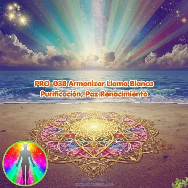 PRO-038 Armonizar Llama Blanca Purificación, Paz Renacimiento - Image 2