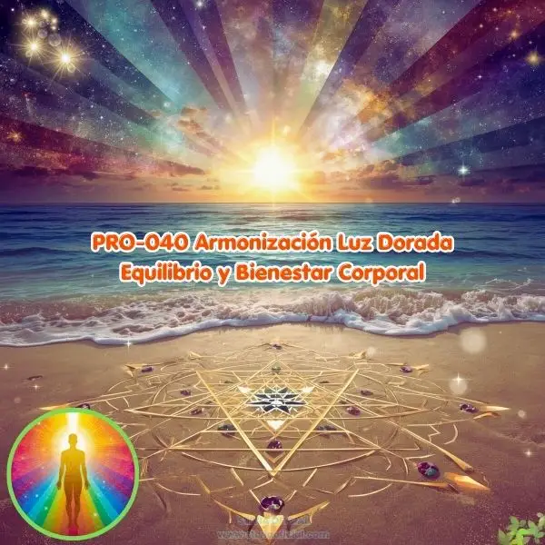 PRO-040 Armonización Luz Dorada Equilibrio y Bienestar Corporal - Image 2