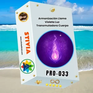 PRO-033 Armonización Llama Violeta Luz Transmutadora Cuerpo