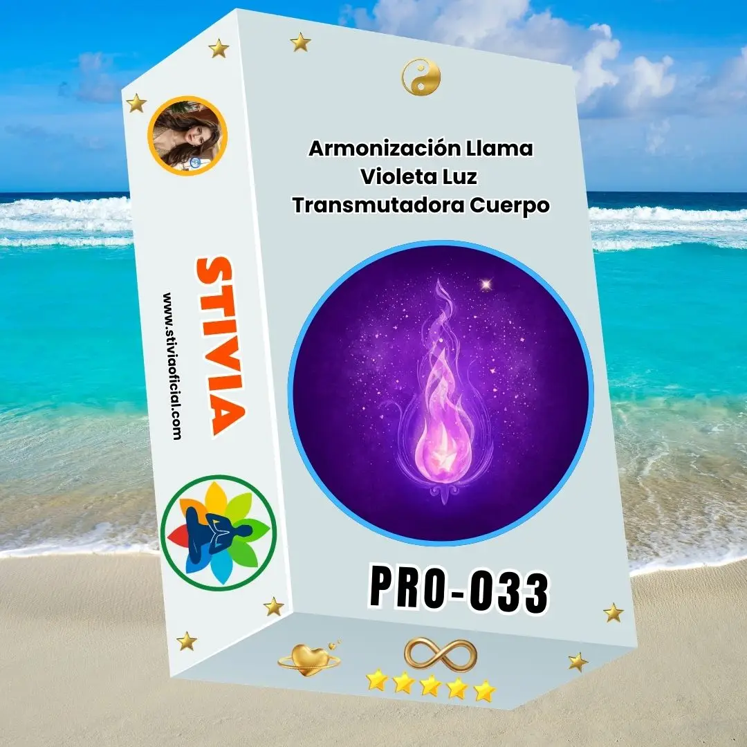 PRO-033 Armonización Llama Violeta Luz Transmutadora Cuerpo